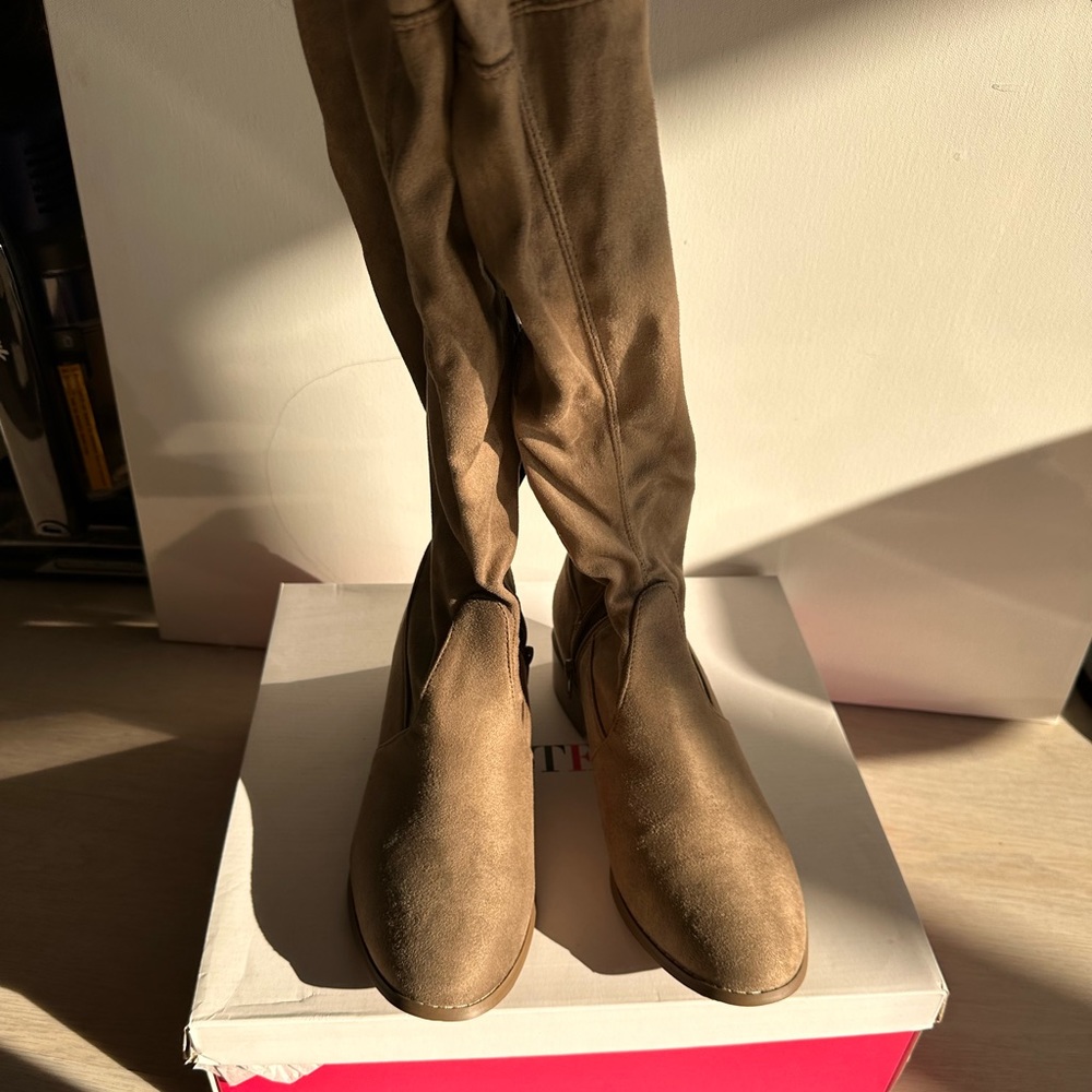 Knee high boots
